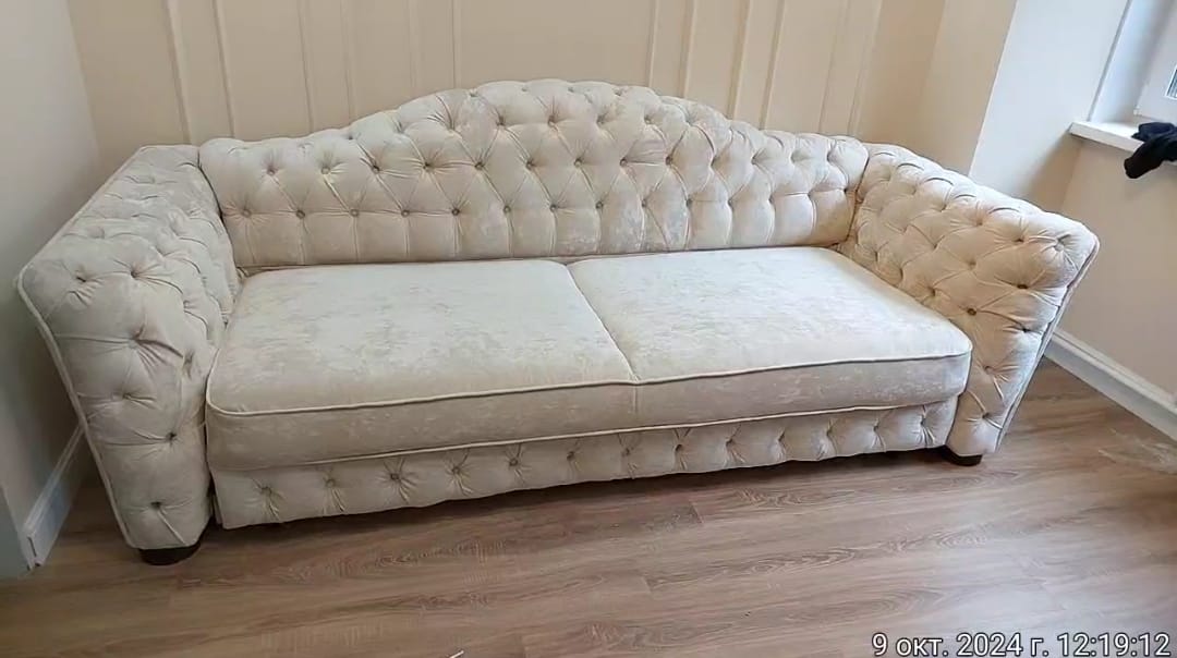 Обивка дивана. Макушино